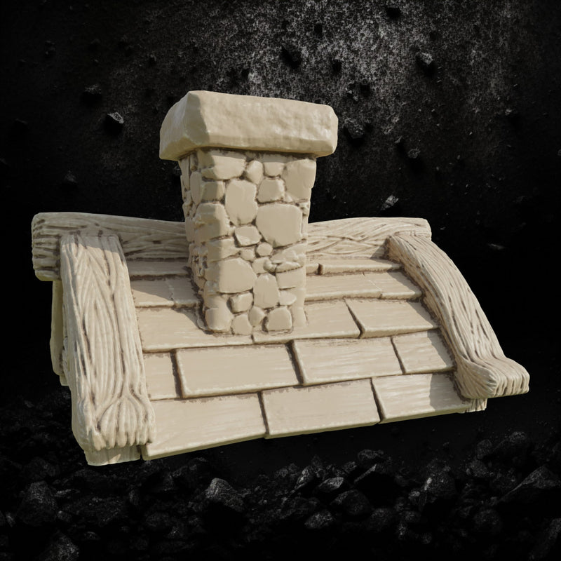 Retbury House 2 - Fantasy Village Terrain STL, DnD & Wargaming Scenery