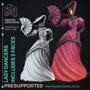Lady of Pox - D&D 12 Model Set - PRESUPPORTED - 32mm Scale