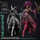 Lady of Pox - D&D 12 Model Set - PRESUPPORTED - 32mm Scale