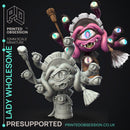 Dungeon Cleaning Inc - 13 Model Pack - PRESUPPORTED - Illustrated and stats