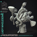 Lady wholesome - Eye Terror Maid -  PRESUPPORTED - Illustrated and Stats - 32mm scale