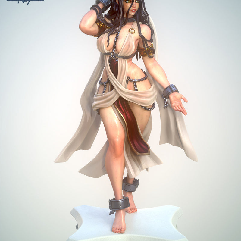 Lady Shura Pin Up - 75 and 120mm - STL only - Only-Games