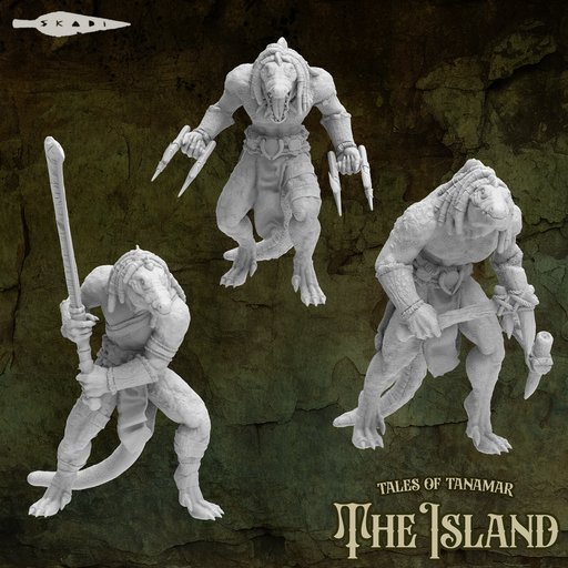 Swamp hunters (tribal lizard man) - Only-Games