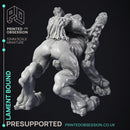 Lament Bound - Medium Demon - PRESUPPORT - Hell Hath No Fury - 32mm scale