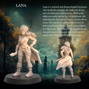 Pirate Fighter Lana  -  Fighter Fighter Adventurer 32mm - Heroic scale