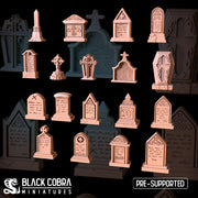 Tombstones Set - Only-Games