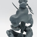 Dark elf  Assassin Layla - Dark elf Assassin Dual blade Assassin - 75mm + 35mm Scale