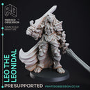 Leonidal - Tabaxi Caravan - PRESUPPORTED - 32mm scale - illustrated & Stats