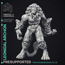 Leonidal - Agathion - PRESUPPORTED - Heaven Hath no fury - 32mm scale