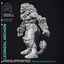Leonidal - Agathion - PRESUPPORTED - Heaven Hath no fury - 32mm scale
