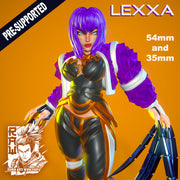 Lexxa - Cyberpunk Executive/Executioner - STL only - Only-Games