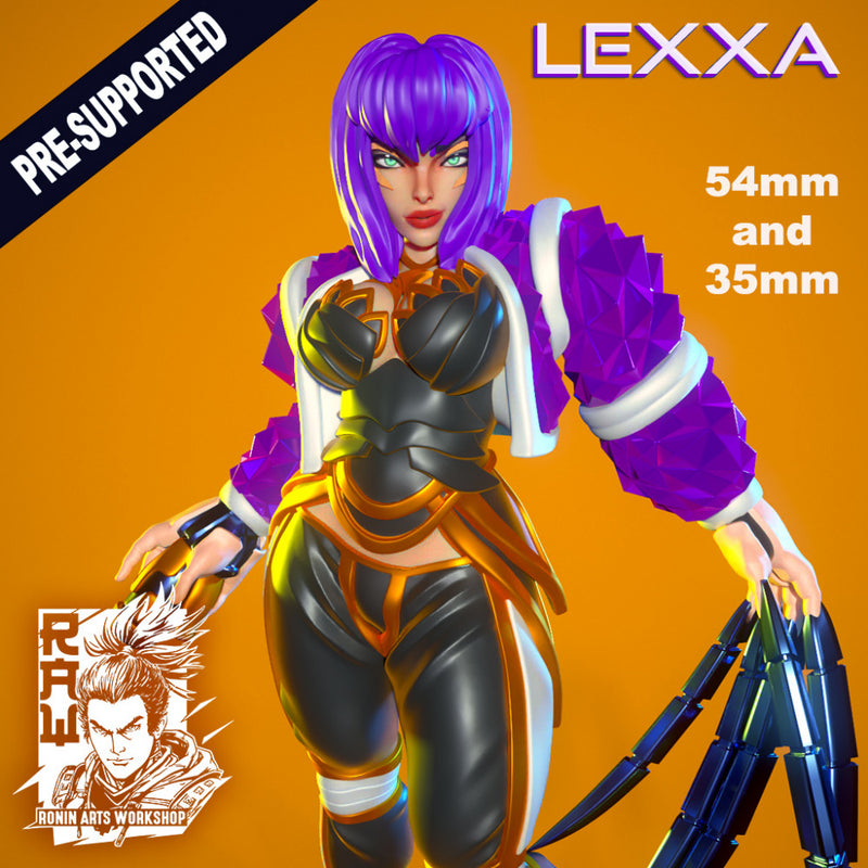 Lexxa - Cyberpunk Executive/Executioner - STL only - Only-Games