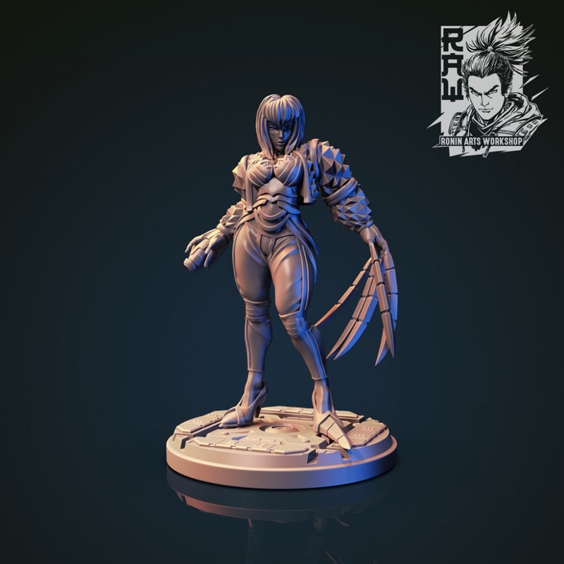 Lexxa - Cyberpunk Executive/Executioner - STL only - Only-Games