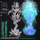 Lightning Elemental - Frankensteins Lab - PRESUPPORTED - 32mm Scale