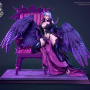 Lilim Pin Up - 75mm Pre-Supported - STL only - Only-Games