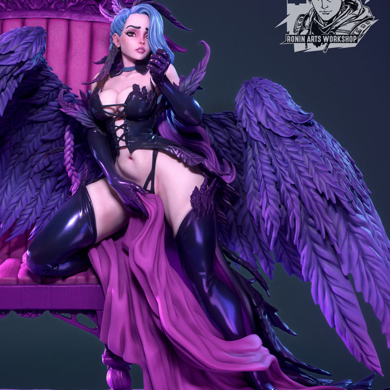 Lilim Pin Up - 75mm Pre-Supported - STL only - Only-Games