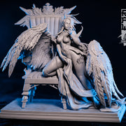 Lilim Pin Up - 75mm (NSFW) Pre-Supported - STL only - Only-Games