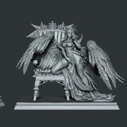 Lilim Pin Up - 75mm Pre-Supported - STL only - Only-Games