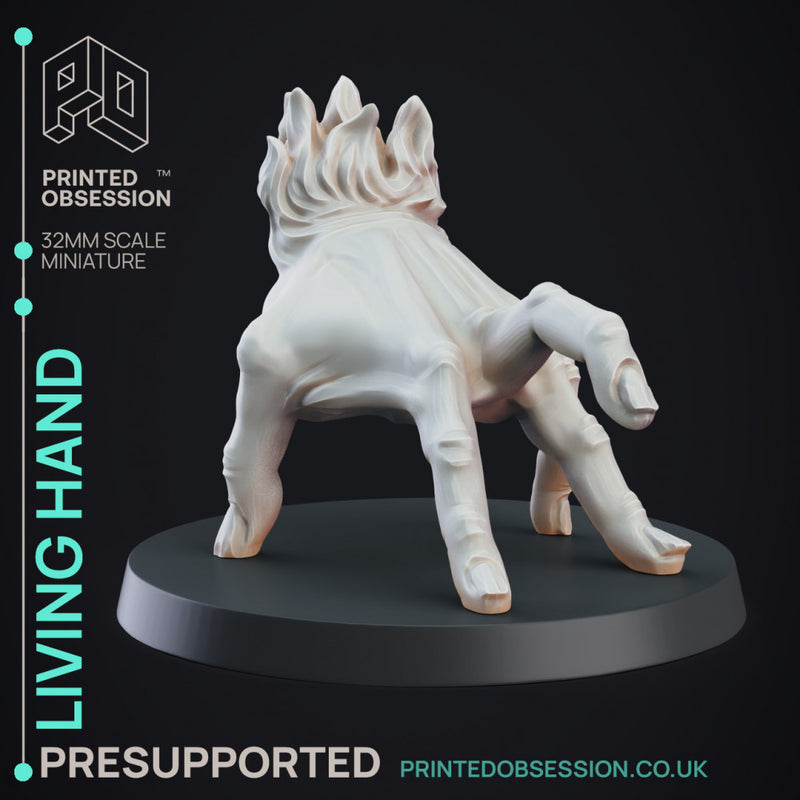 Living Hand - Construct - PRESUPPORTED - D&D 32mm