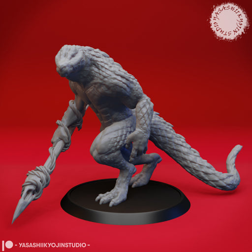 Lizardfolk - Tabletop Miniature - Only-Games