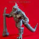 Lizardfolk War Chief - Book of Beasts KS Sample - Tabletop Miniature (Pre-Supported)