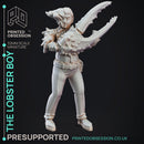 Lobster Boy - Circus of Horrors - PRESUPPORTED - 32mm Scale