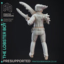 Lobster Boy - Circus of Horrors - PRESUPPORTED - 32mm Scale