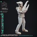 Lobster Boy - Circus of Horrors - PRESUPPORTED - 32mm Scale