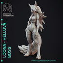 Loona - Helluva Boss - 15cm model - Fanart