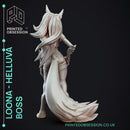 Loona - Helluva Boss - 15cm model - Fanart