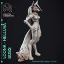 Loona - Helluva Boss - 15cm model - Fanart