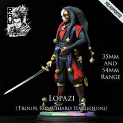 Lopazi The Masked Death - Jester Assassin - STL only - Only-Games