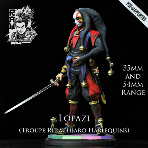 Lopazi The Masked Death - Jester Assassin - STL only - Only-Games