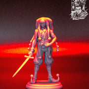 Lopazi The Masked Death - Jester Assassin - 54mm - Only-Games