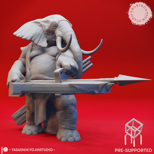 Loxodon Heavy Ballista - Tabletop Miniature (Pre-Supported) - Only-Games