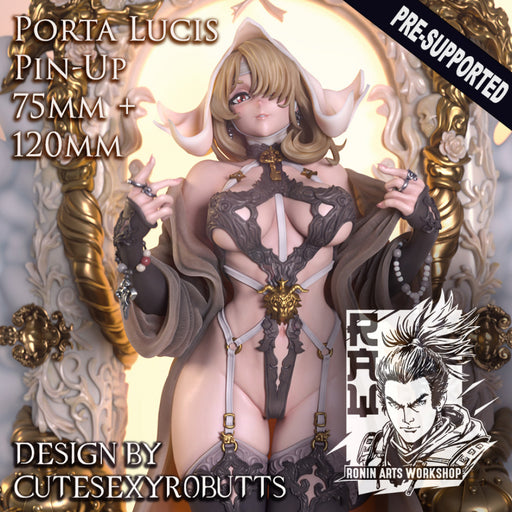 Porta Lucis - 75mm plus 120mm (Presuported) - STL only - Only-Games