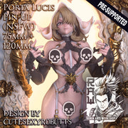 Porta Lucis - 75mm plus 120mm (NSFW version) - STL only - Only-Games