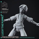 Lucky - Awakend Puppet - 2 Forms - PRESUPPROTED - 32mm scale