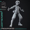 Lucky - Awakend Puppet - 2 Forms - PRESUPPROTED - 32mm scale