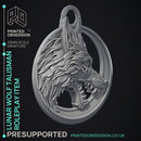 Lunar Wolf - Role Play Item -  PRESUPPORTED - Illustrated and Stats - 32mm scale