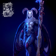 Lysena the lightbearer - Moth woman - STL only - Only-Games