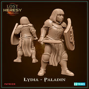 Female Paladin Lydia - Only-Games