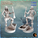 Pirate Gunner Lynda - Pirate Gunner Treasure Hunter - 75mm + 35mm Scale