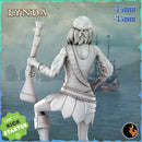 Pirate Gunner Lynda - Pirate Gunner Treasure Hunter - 75mm + 35mm Scale