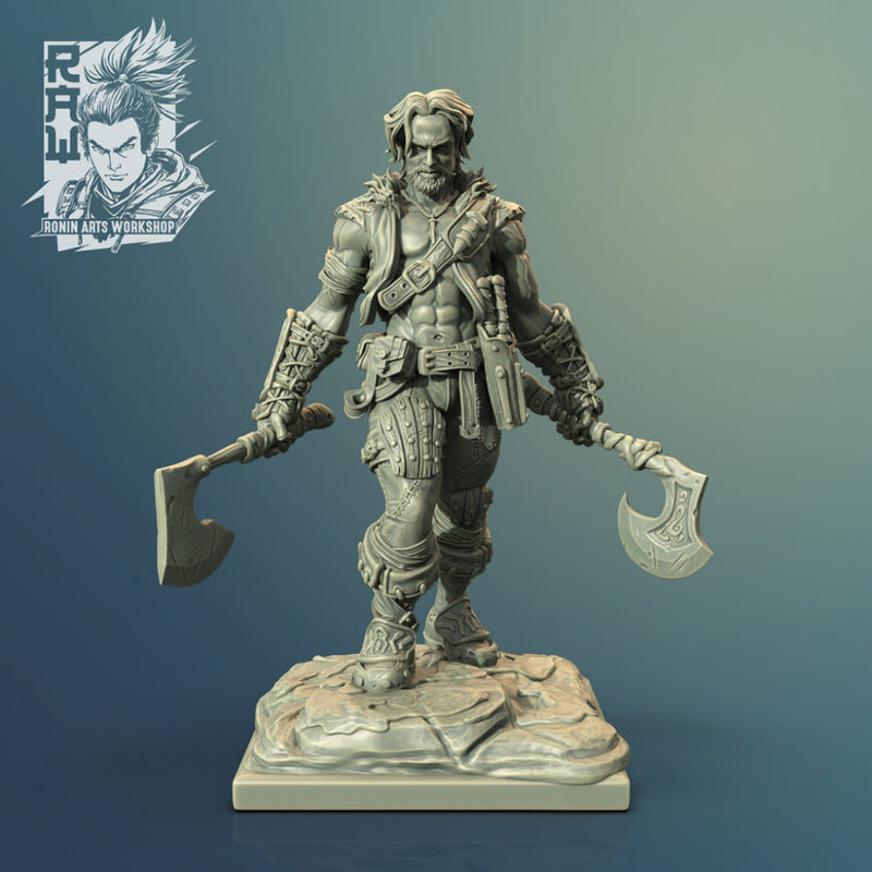 Lucano The Lycan Pathfinder - Dual Form Mini - STL only - Only-Games