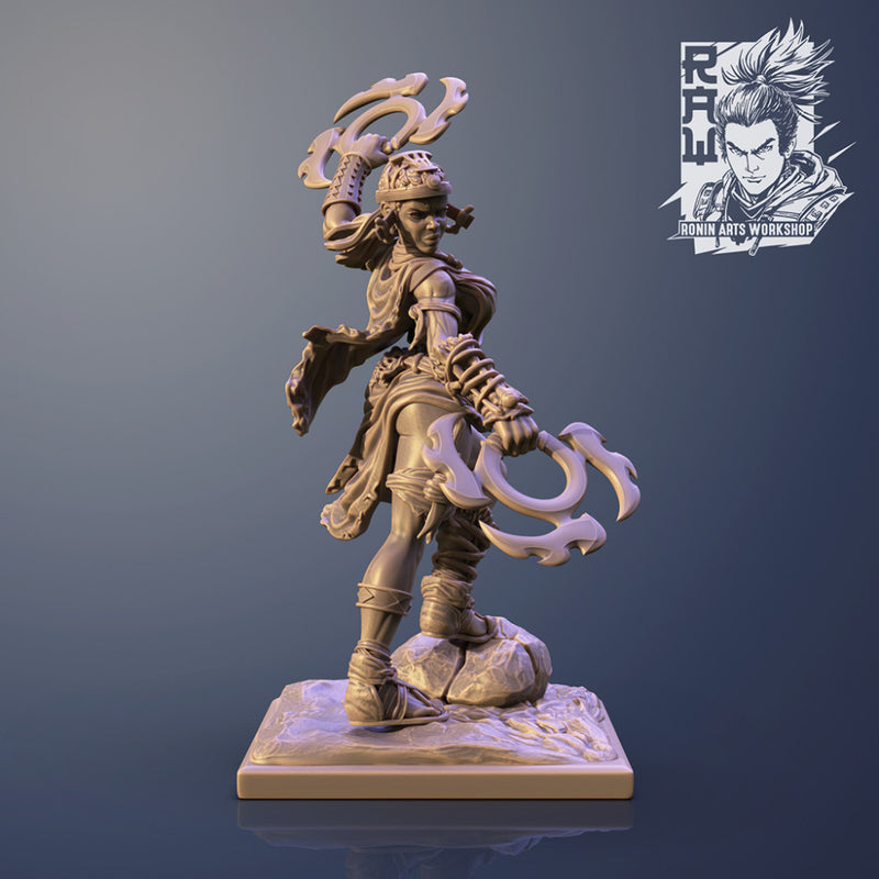 Naija The Fighter - Dual Form Hero - STL only - Only-Games