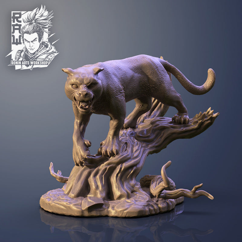 Kebe and Jasmit - Panther and Tiger - STL only - Only-Games