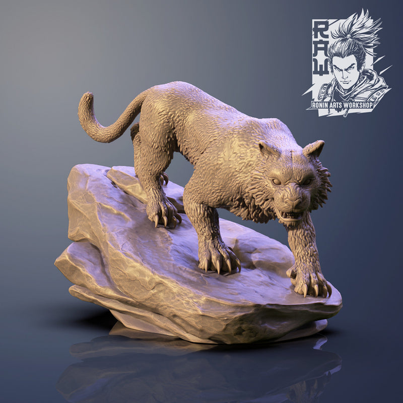 Kebe and Jasmit - Panther and Tiger - STL only - Only-Games