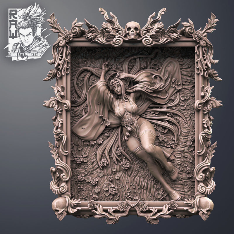 Arkilia Pin Up - 75 and 120mm (NSFW version) - STL only.´ - Only-Games
