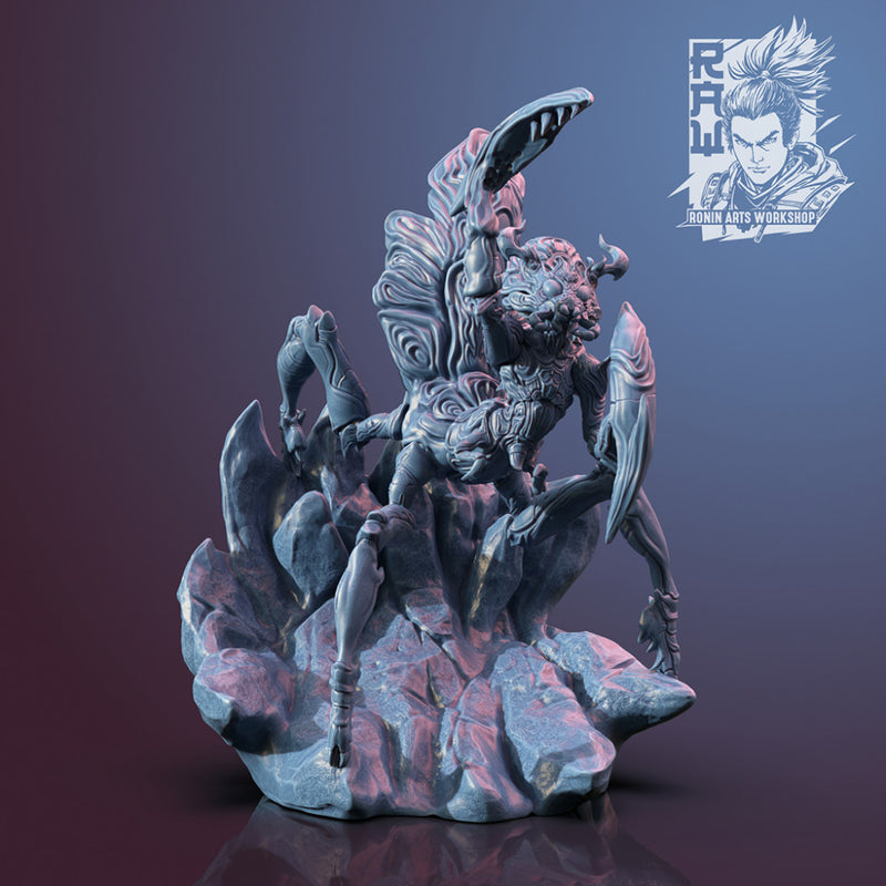 Twilight Huntress - Mantis Monster - STL only - Only-Games